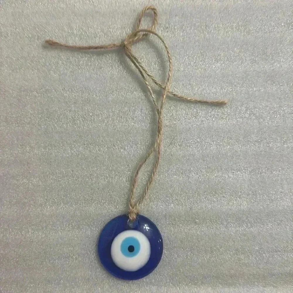 Greek Glass Evil Eye..Wall Hanging Ornament Home, CarGift collectible

5012 - Picture 2 of 3